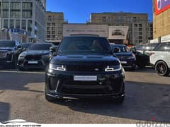 The 2019 Range Rover Sport SVR with 30,000km mileage