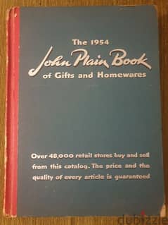 john plain book 1954,of gifts and homewares 0