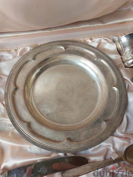 dining set silver plated 5