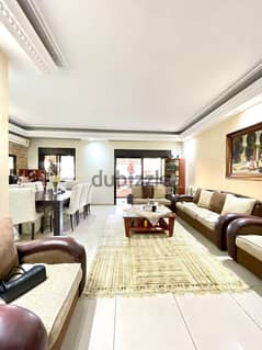 mansourieh fully furnished apartment for sale, 3 parking Ref#5918