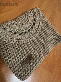 Handmade crochet bag