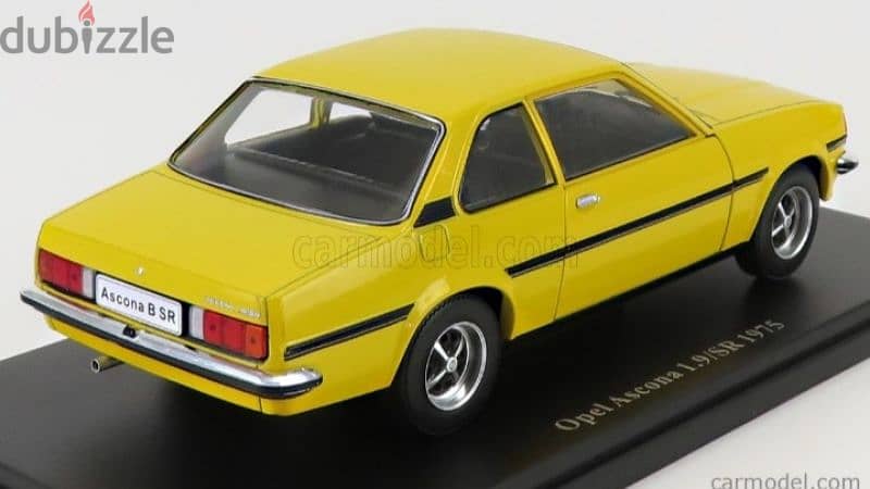 Opel Ascona 1.9 (1975) diecast car model 1:24. 2