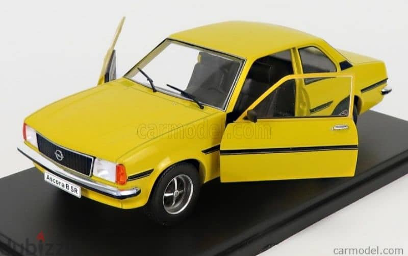 Opel Ascona 1.9 (1975) diecast car model 1:24. 3