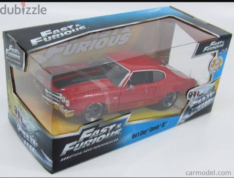 Chevrolet Chevelle SS (Fast and Furious) diecast car model 1;24 4