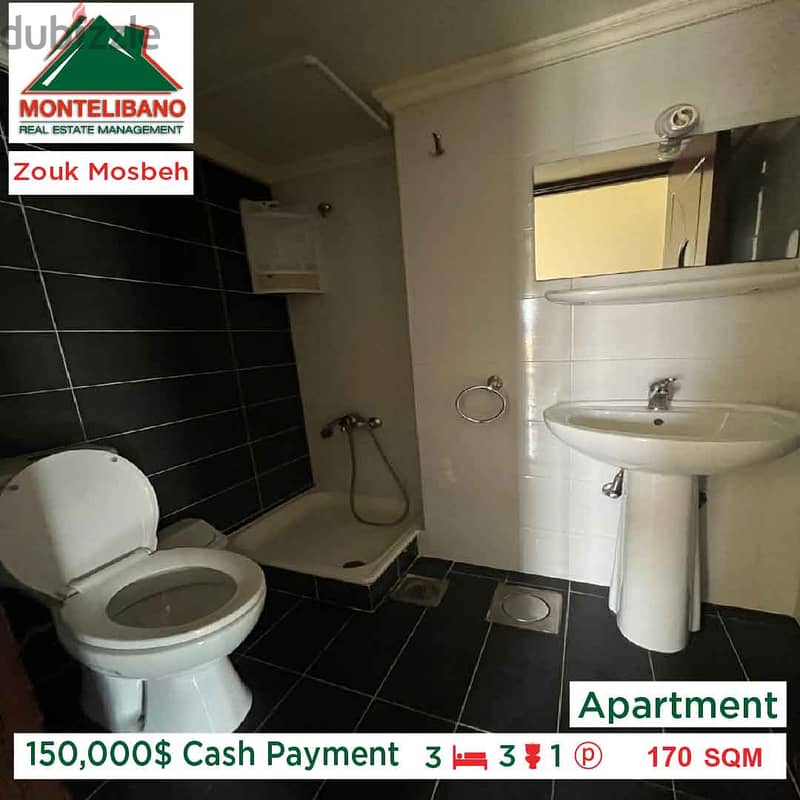 Apartment for sale!! At Zouk Mosbeh!! 4