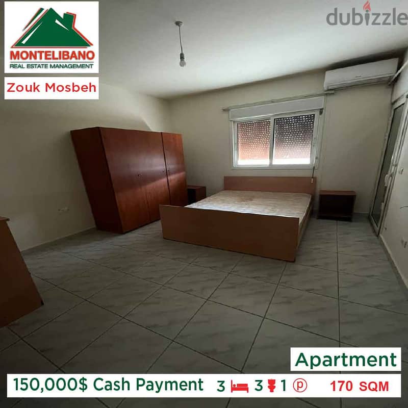 Apartment for sale!! At Zouk Mosbeh!! 5