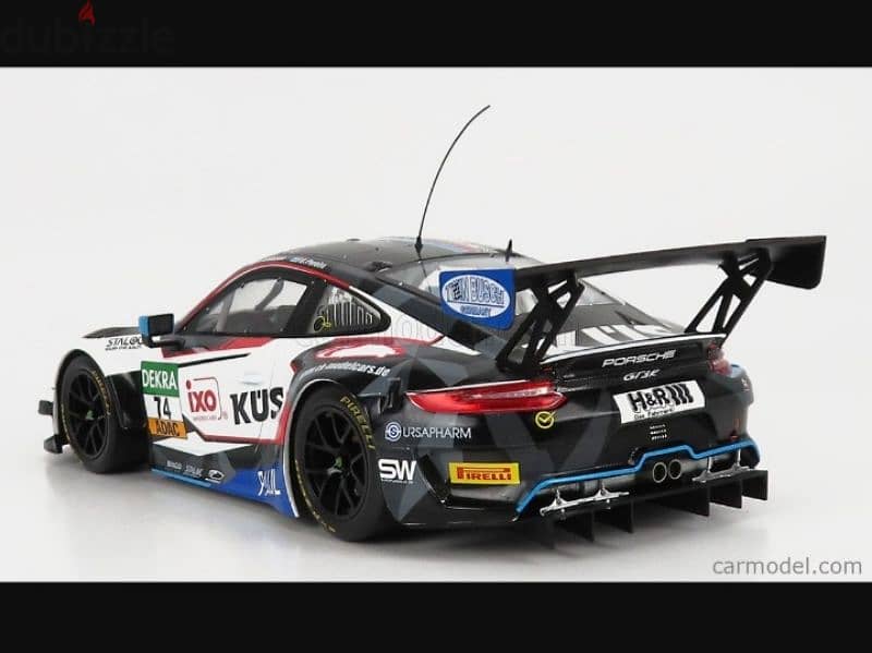 Porsche GT3 R GT Masters (2021) diecast car model 1;18 2