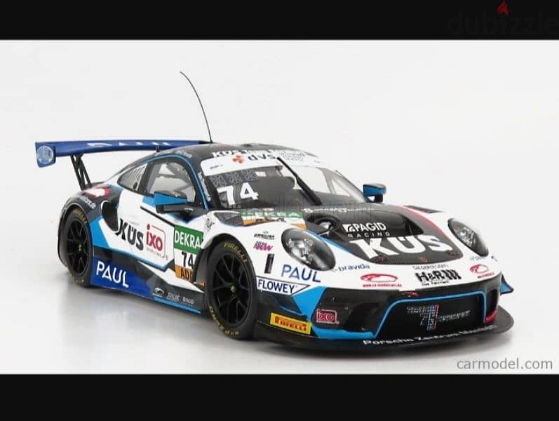 Porsche GT3 R GT Masters (2021) diecast car model 1;18 3