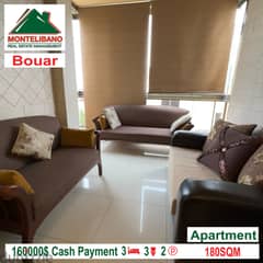 Fuly decorated apartment for sale in BOUAR!!!!