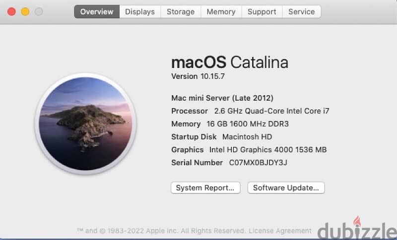 Mac mini 2012 16 GB RAM + 1.5TB SSD 2