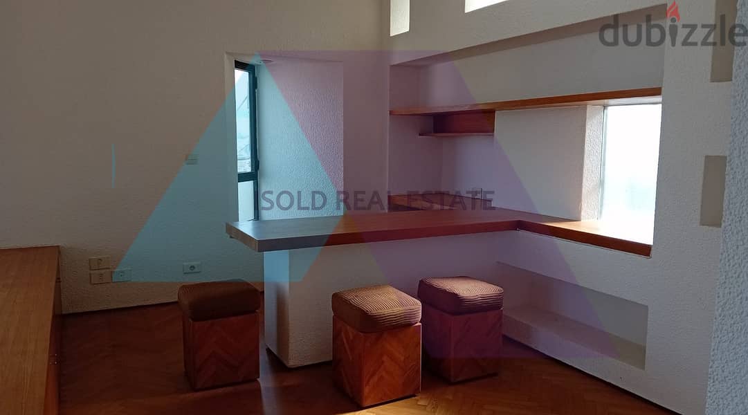 Luxurious decorated 275 m2 apartment + terrace for rent in Achrafieh 7