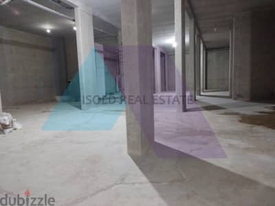 550m2 warehouse for rent in Mazraat yachouh,Industrial Area-مزرعة يشوع