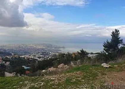 LAND IN RABWEH SEA VIEW 30/90 NO SLOP