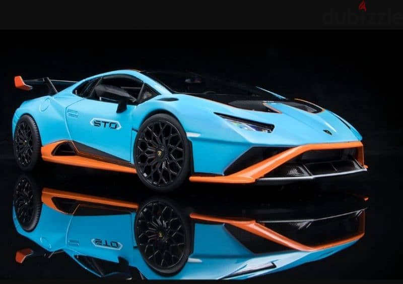 Lamborghini Huracan STO diecast car model 1;18 3