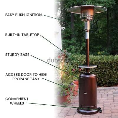 Patio Gas Indoor Outdoor Heater دفاية غاز شمسية 5