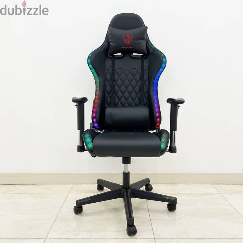 DRAGON WAR GM-203L RGB WITH REMOTE HIGH QUALITY GAMING CHAIR OFFER 3