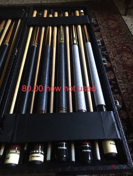 billiard custom pool cues from usa $90 and up to $350 5