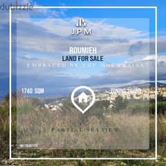 Land For Sale in Roumieh أرض للبيع في رومية