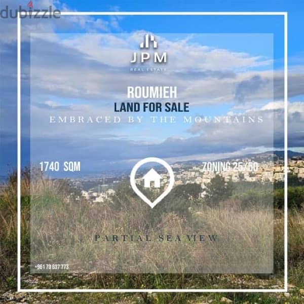 Land For Sale in Roumieh أرض للبيع في رومية 0