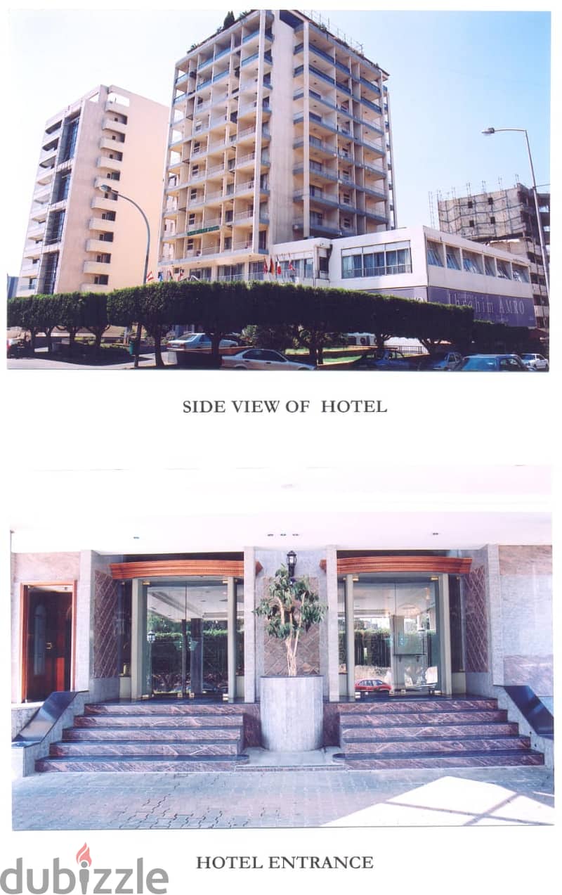 2,500 m² Four-Star Hotel with 109 Rooms for Sale in Ramlet al Bayda-BE 1