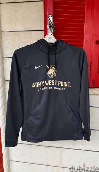 NIKE Army West Point Black Hoodie Size M 1