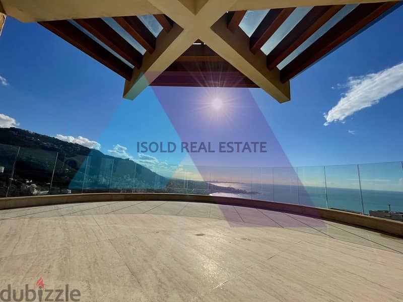 740 m2 Duplex Penthouse with 2 separate entrances for sale in Jounieh 1