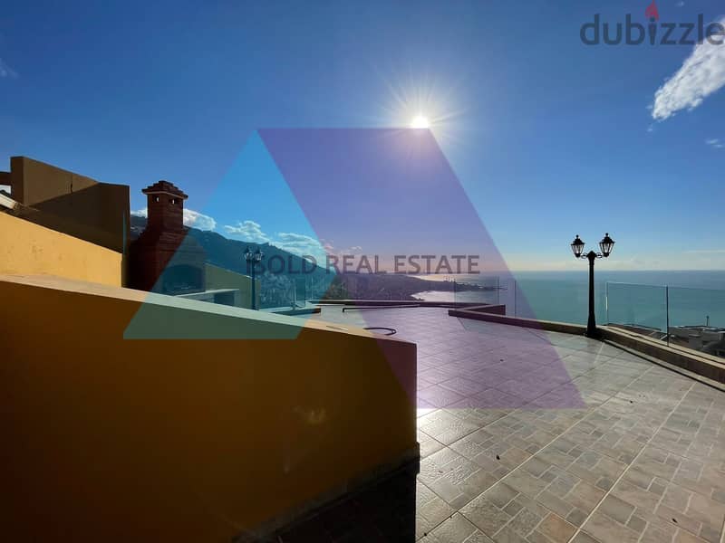 740 m2 Duplex Penthouse with 2 separate entrances for sale in Jounieh 2