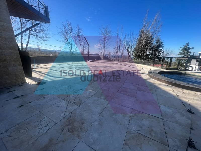 Furnished 1151m2 Villa /2539m2 land+garden,terrace,pool for sale Fakra 3