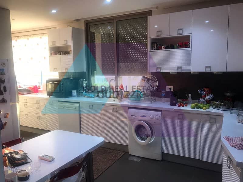 Furnished 250 m2 apartment + open view for sale in Hazmieh/Mar Takla 10