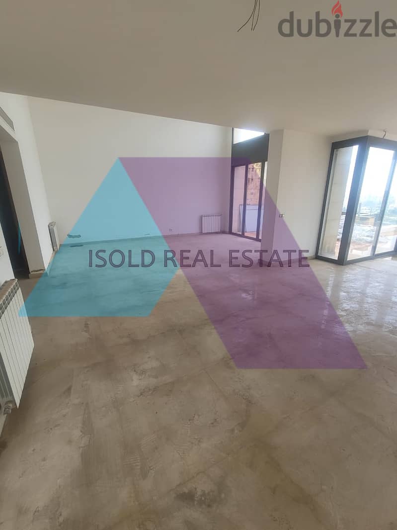 410 m2 duplex apartment+big terrace+open sea view for sale in Hazmieh 3