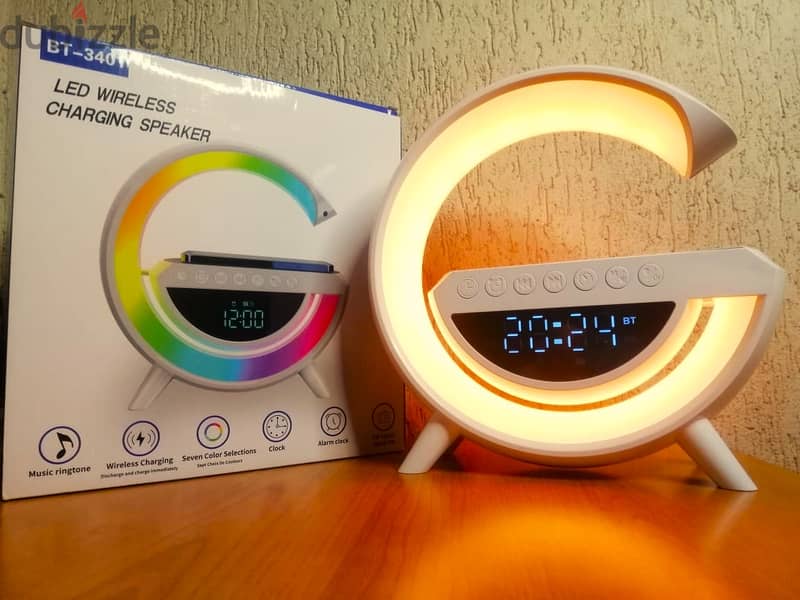 LED WIRELESS CHARGING SPEAKER Music ringtone Wireless Charging