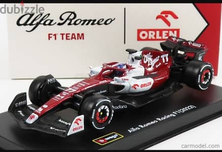 V. Bottas Alfa Romeo C42 (2022) diecast car model 1;43.