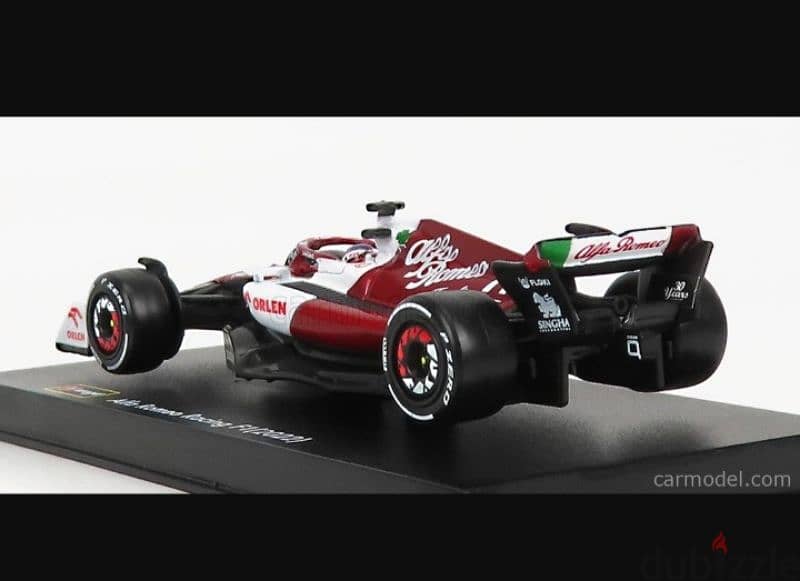 V. Bottas Alfa Romeo C42 (2022) diecast car model 1;43. 2