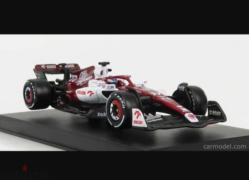 V. Bottas Alfa Romeo C42 (2022) diecast car model 1;43. 3