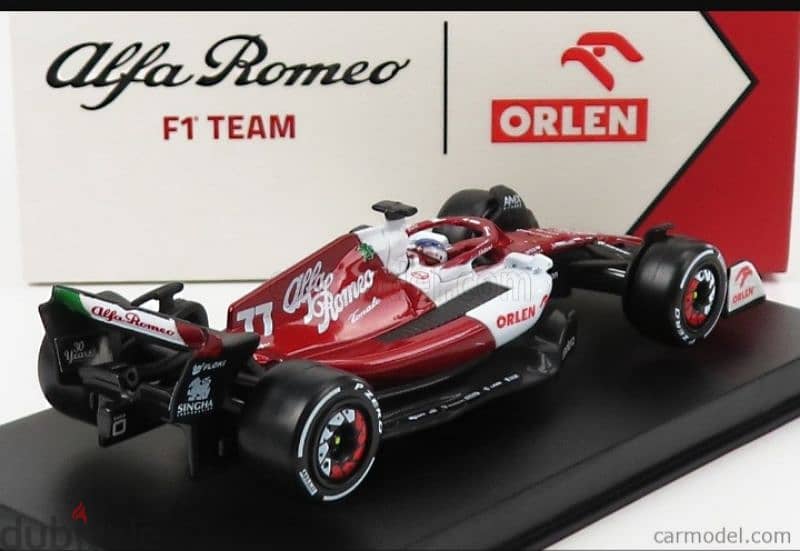 V. Bottas Alfa Romeo C42 (2022) diecast car model 1;43. 4