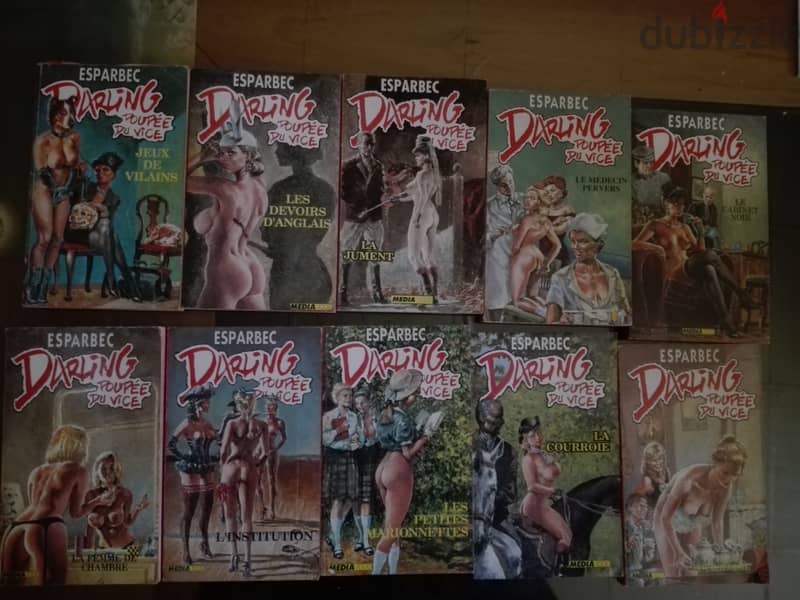 vinage collection erotiques& fantasmes books& magazine 1