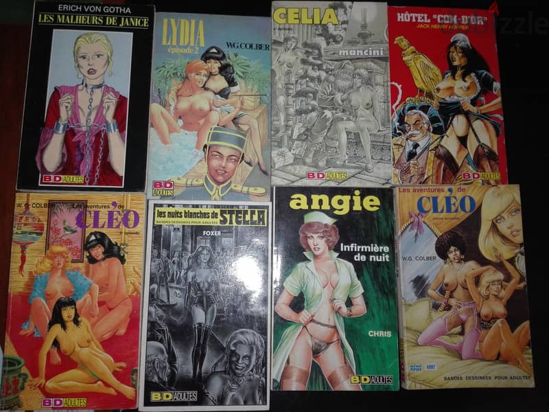 vinage collection erotiques& fantasmes books& magazine 7