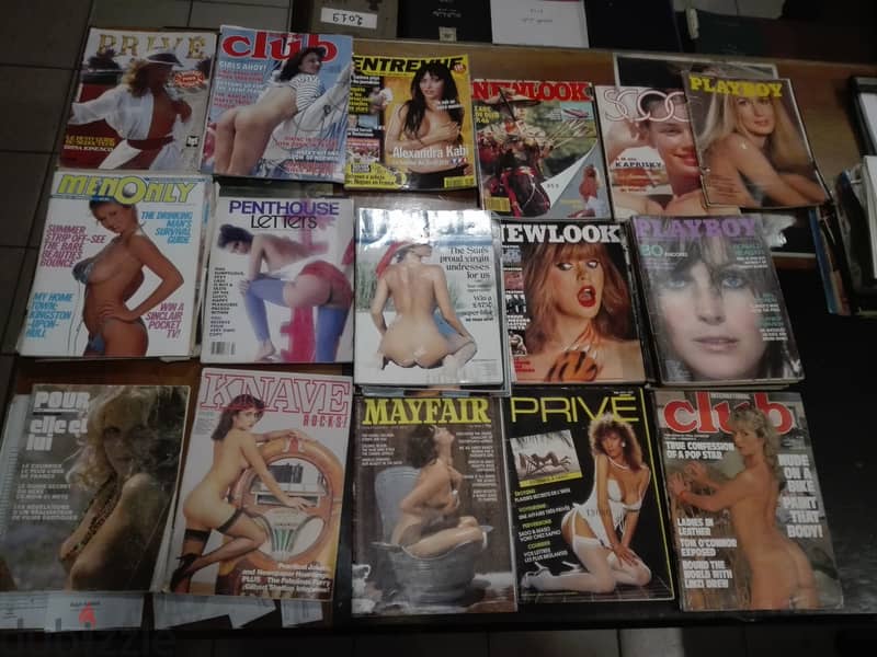vinage collection erotiques& fantasmes books& magazine 11