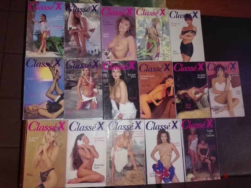 vinage collection erotiques& fantasmes books& magazine 12