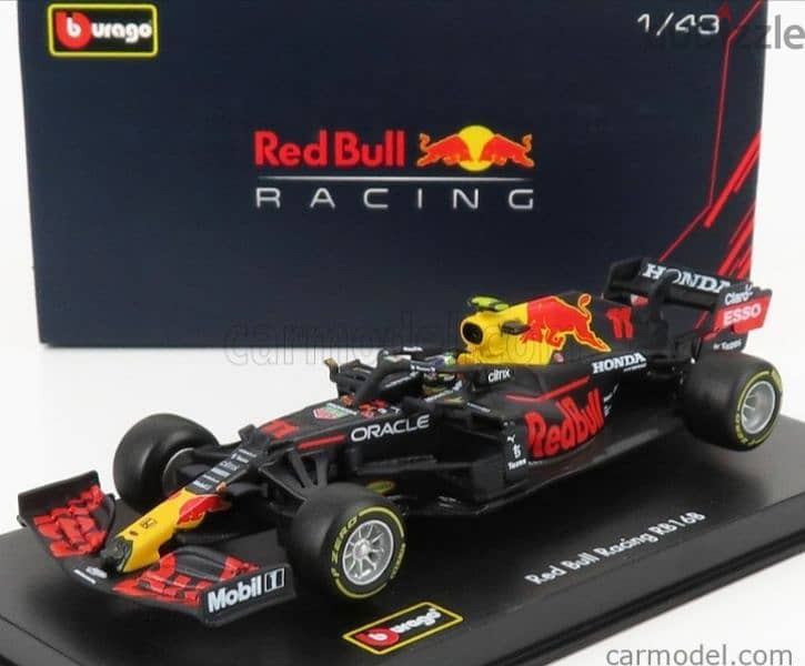 Sergio Perez Red Bull RB16B (2021) diecast car model 1;43. 0