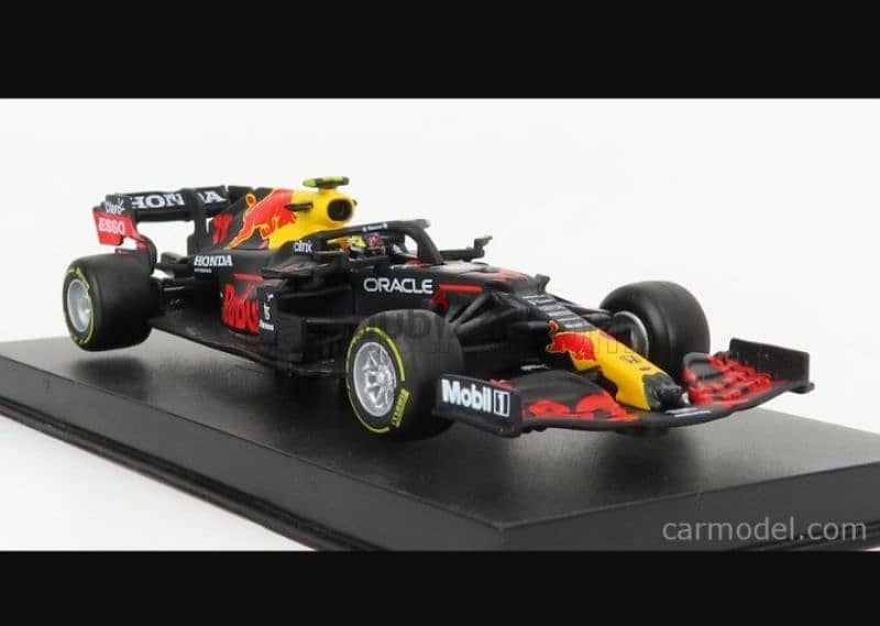 Sergio Perez Red Bull RB16B (2021) diecast car model 1;43. 3