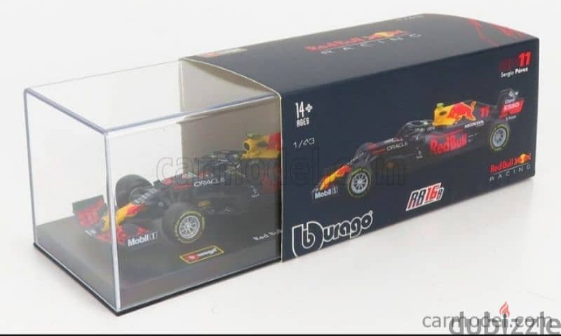 Sergio Perez Red Bull RB16B (2021) diecast car model 1;43. 5