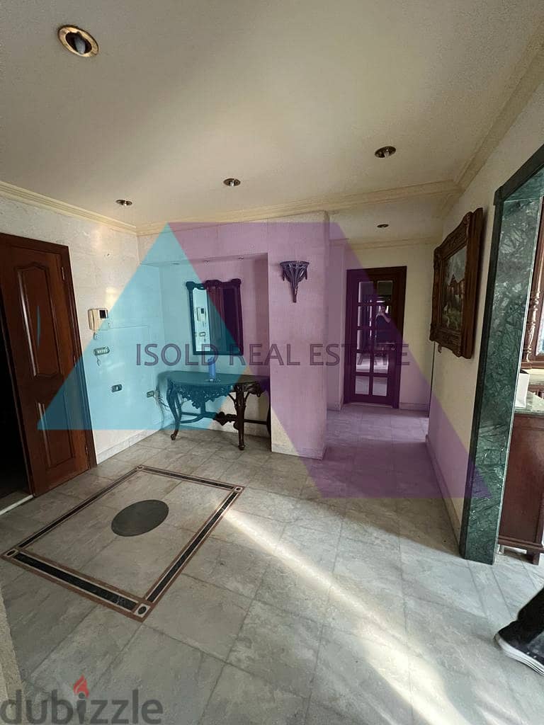 Fully furnished 400 m2 apartment for rent in Rabieh 6