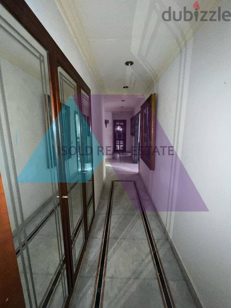 Fully furnished 400 m2 apartment for rent in Rabieh 12