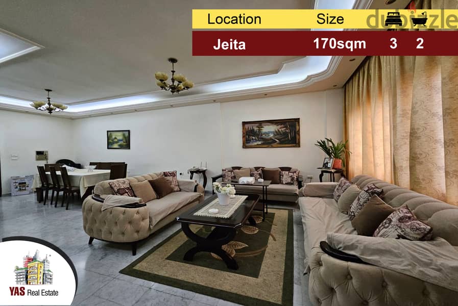 Jeita 170m2 | Open View | Prime Location | High-End | Catch | TO | 0