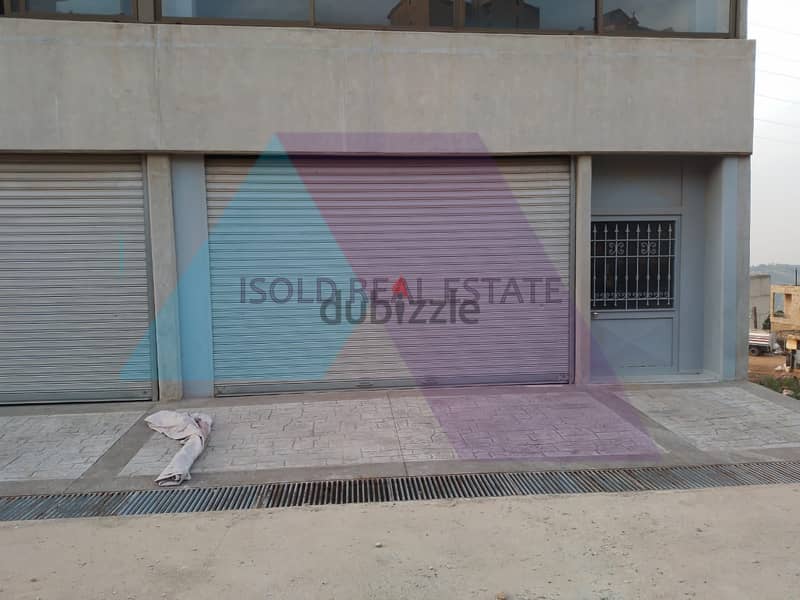 100m2 Ground Floor store for sale in Mazraat Yachouh,Industrial Area 3