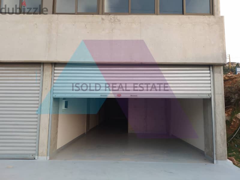 100m2 Ground Floor store for sale in Mazraat Yachouh,Industrial Area 4