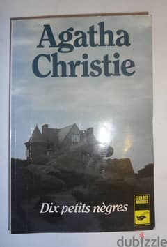 "dix petits negres" par Agatha Christie print 1985