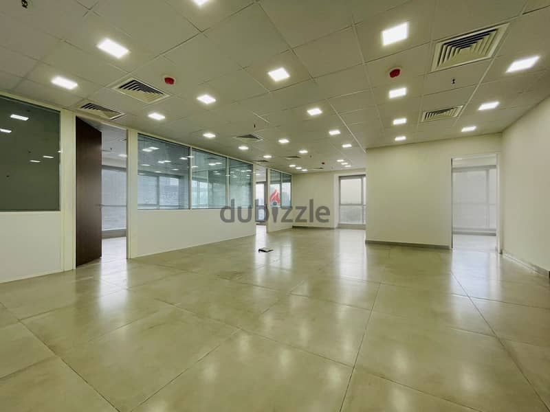 JH24-3191 230m office for rent in Achrafieh , $ 4690 cash per month 0