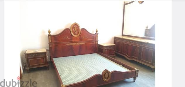 , Louis XVI Style Gilt-Bronze Mounted  king bedroom